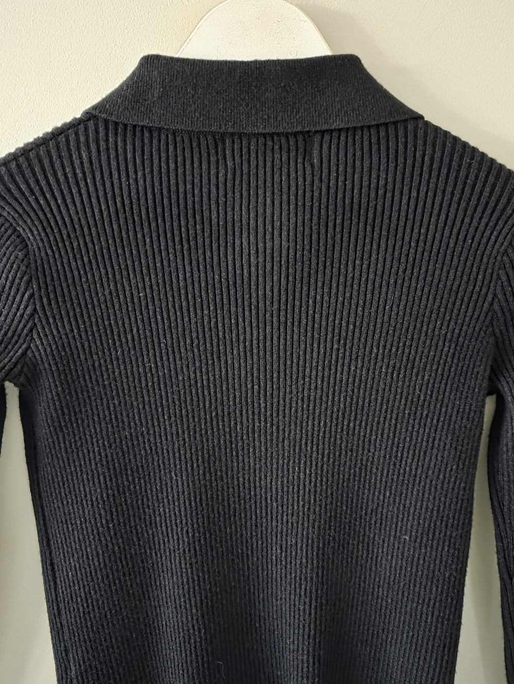 Truth By Republic XS Vintage Y2K Coquette Romantic Ribbed Knit Crop Cardigan - Picture 10 of 12
